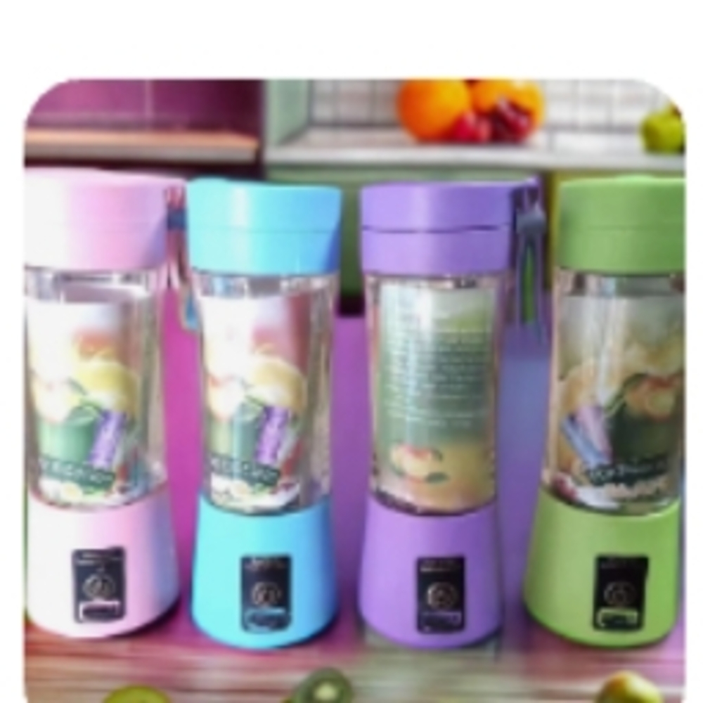 Portable Blender in Blue and Green